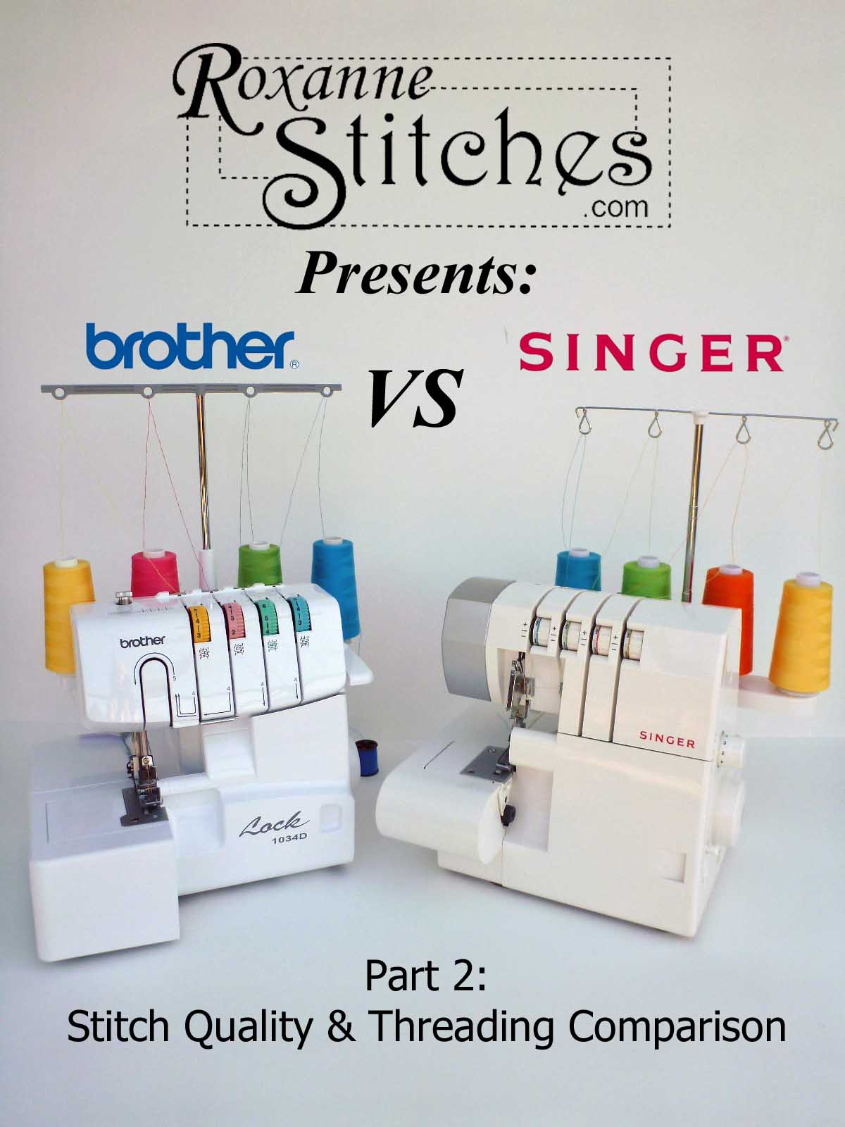 Singer VS Brother Part 2: Stitch Quality & Threading Comparison ...